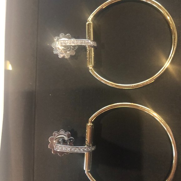 Roberto Coin Classic Parisienne 18k Ear Rings - Picture 3 of 5